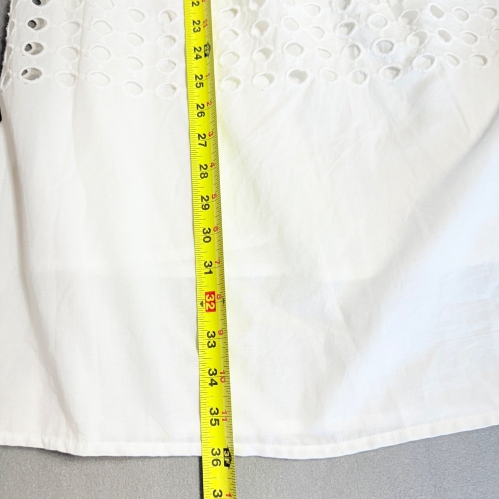 White Eyelet Maxi Skirt - Women - Picture 11 of 11